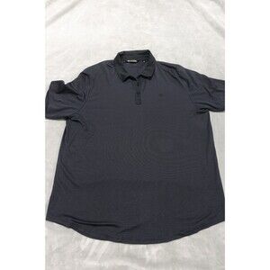 Travis Matthews Purple Striped Short Sleeve Shirt Men’s Size XXL